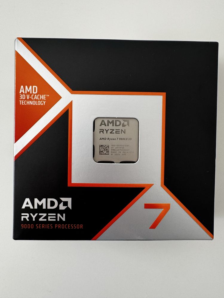 Processador AMD Ryzen 7 9800x3D Selado