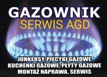Gazownik 24,Hydraulik,serwis AGD,Junkers,kuchenki,bojlery,naprawa.