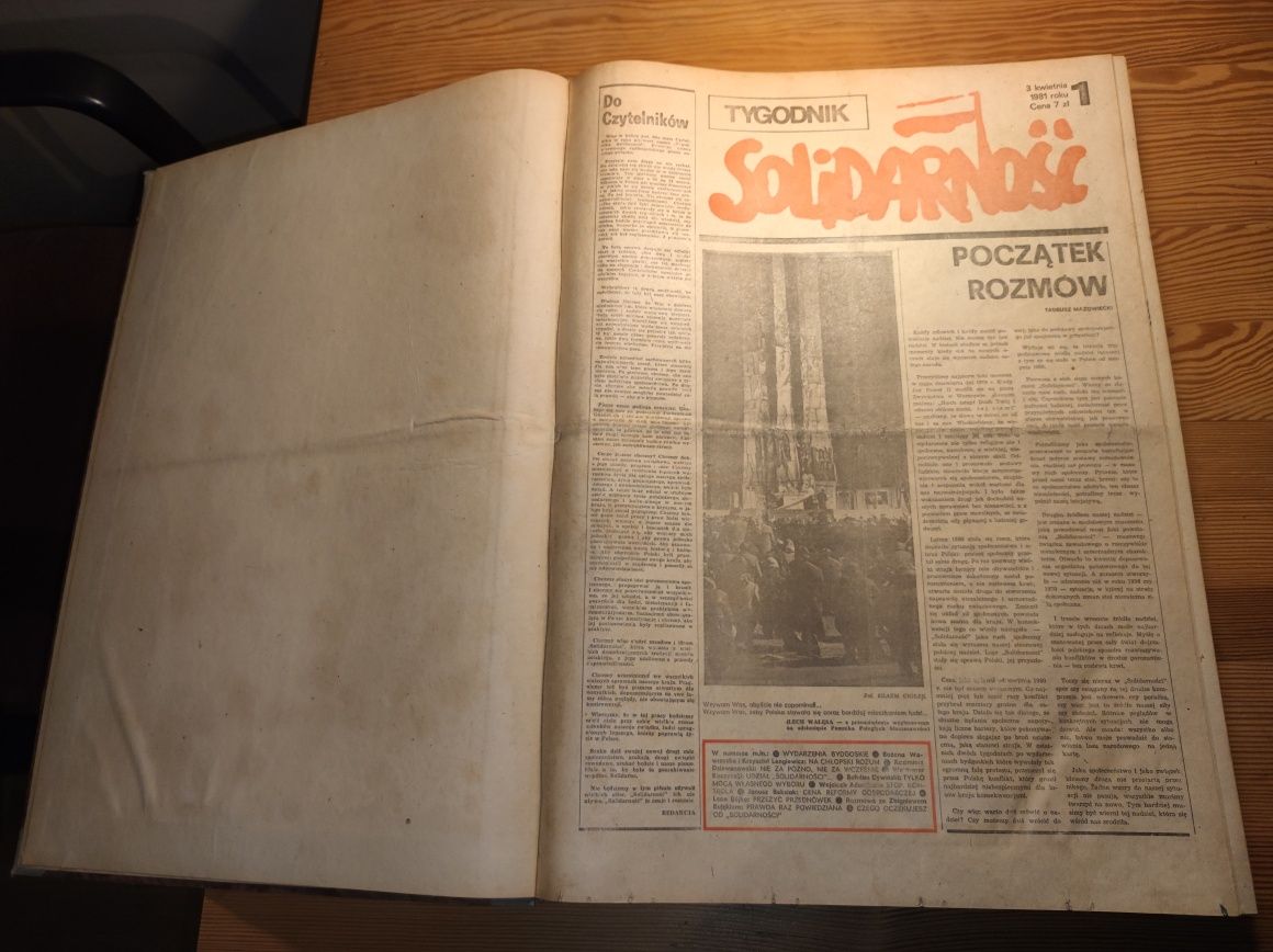 Tygodnik Solidarność 1981 NR 1-37