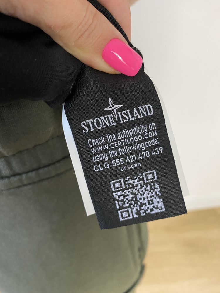 Spodnie szorty spodenki khaki Stone Island premium bawełniane