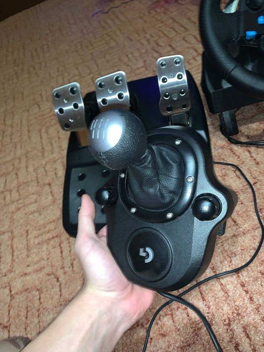 Logitech g29, В новом состояние, Руль для гонок, с комплектацией!