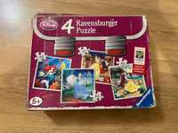 Puzzle 4 w 1  Ravensburger Disney