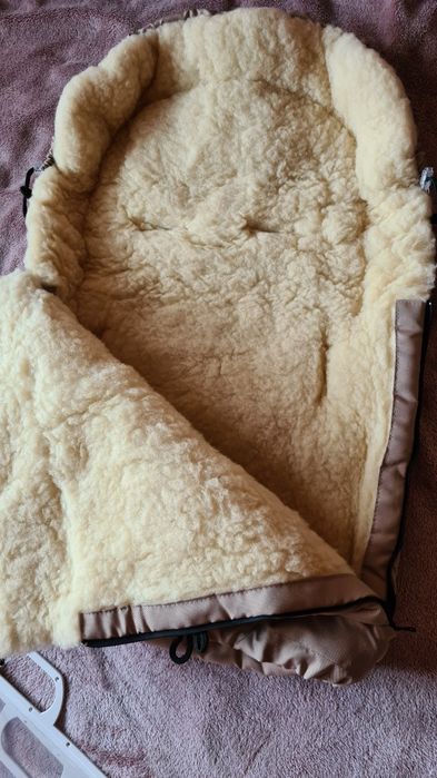 Конверт на овчине Womar (Польша) в коляску/санки