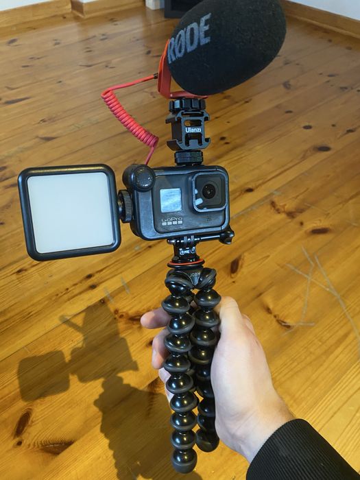Kamera GOPRO zestaw rode media mod gimbal
