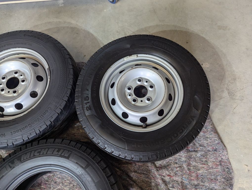 Koła Letnie 215/70/15C Ducato Boxer Jumper 5 szt.
