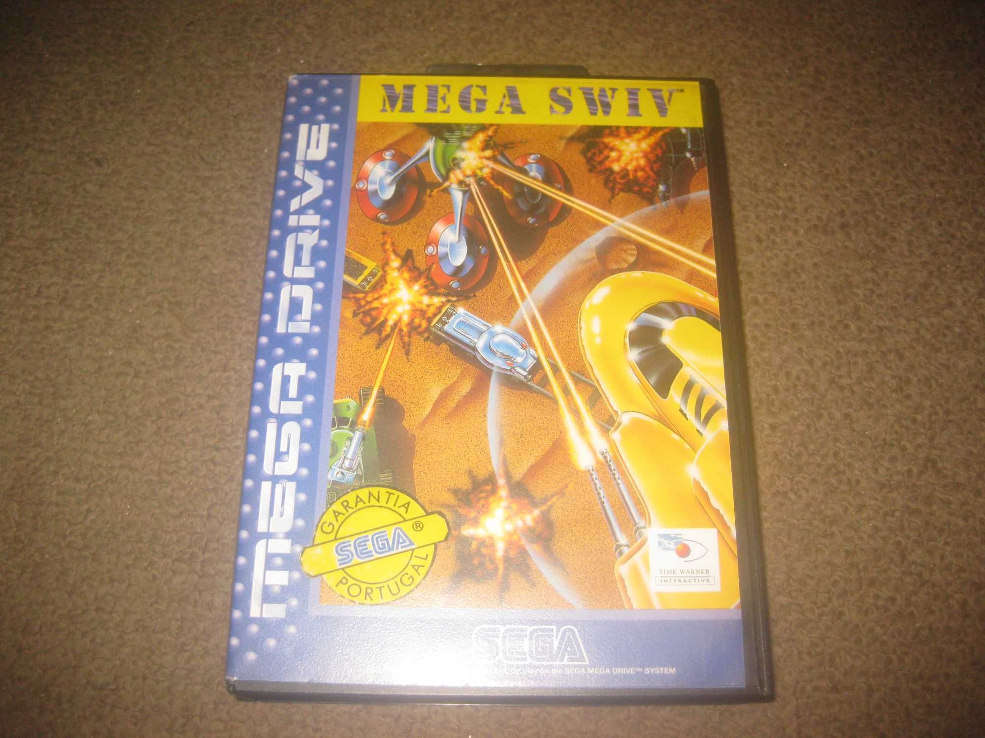 Jogo "Mega Swiv" para Sega Mega Drive