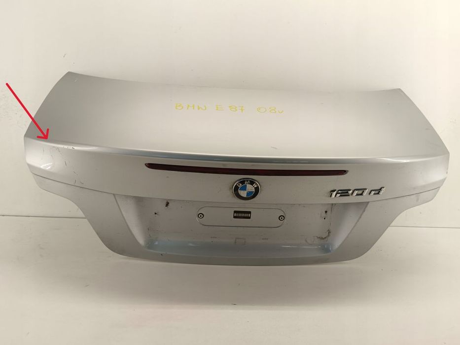 Klapa Bagażnika Tylna Bmw 1 E81 E82 E87/04-11 Sedan