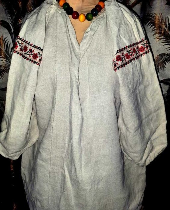 Вишиванка конопляна та сапож ки до вишиванки