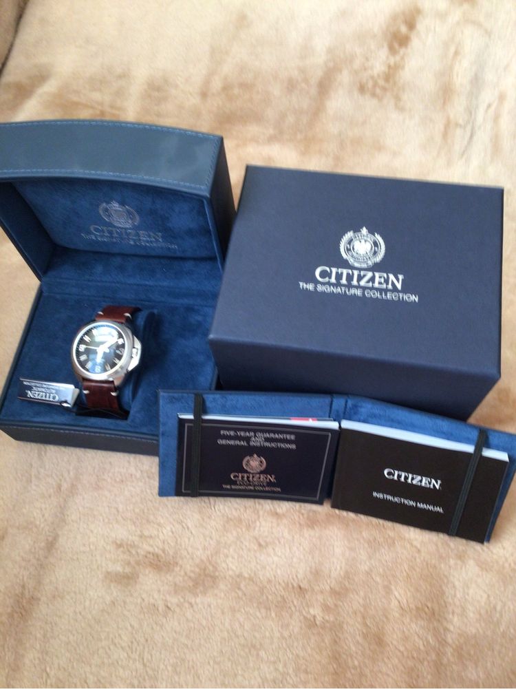 Zegarek automatyczny Citizen SC jak Panerai