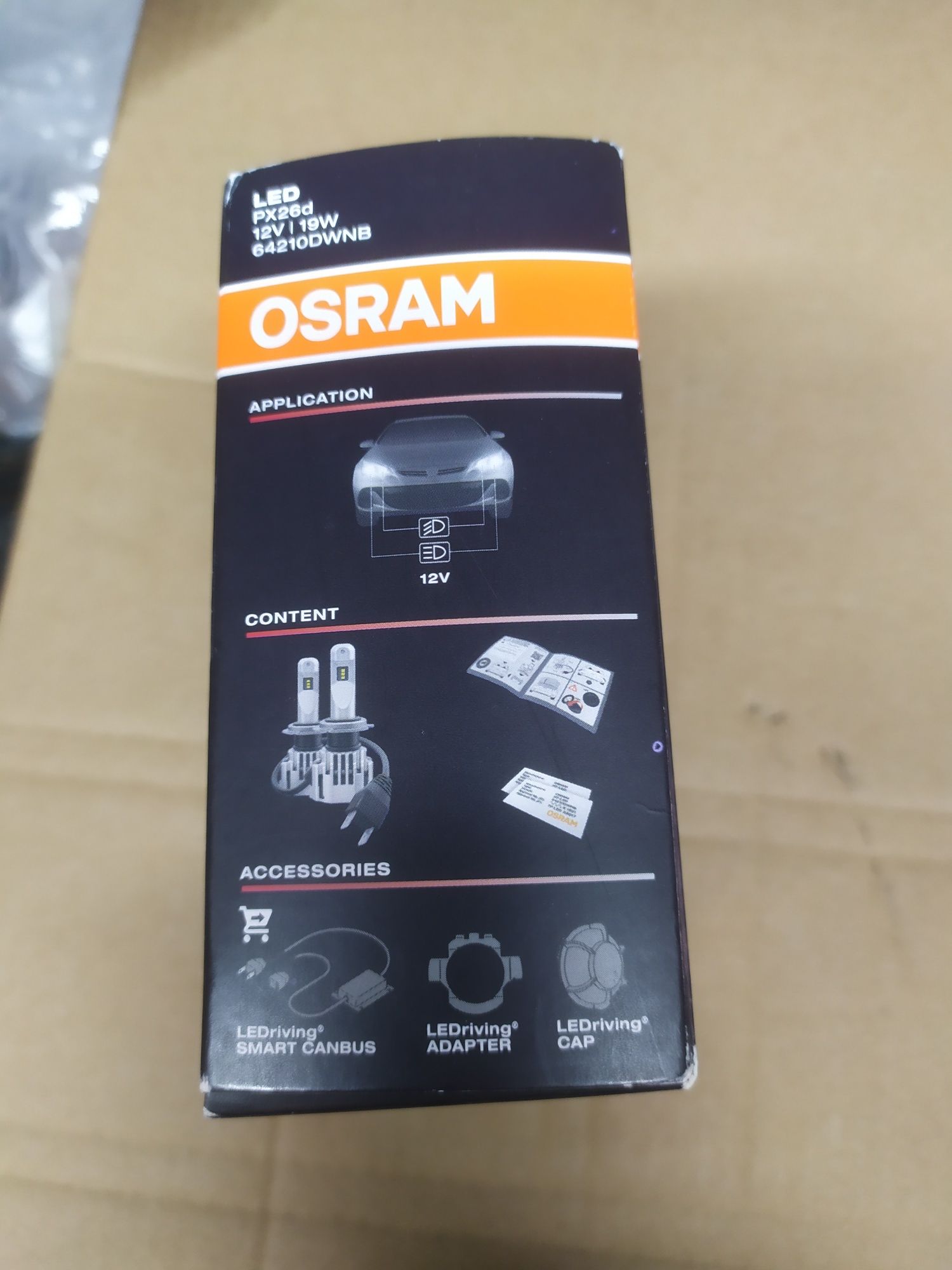 Osram H7-LED 12v 19w 6000k 1500lm żarówki samochodowe