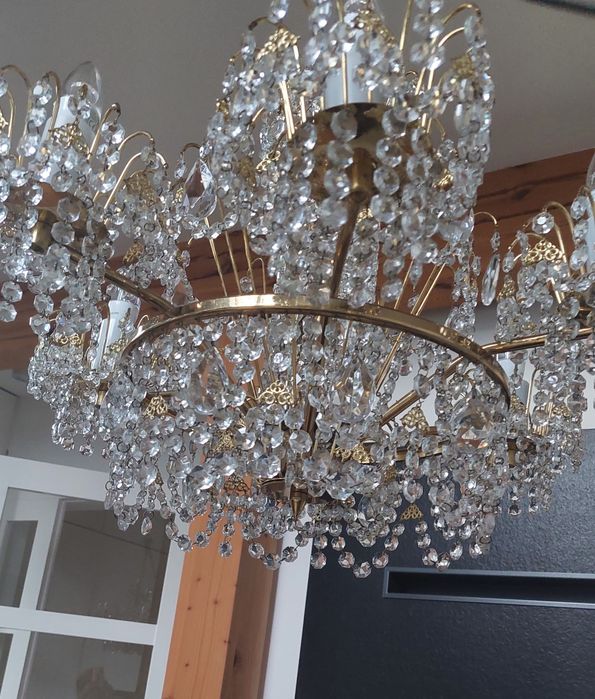 Żyrandol kryształowy