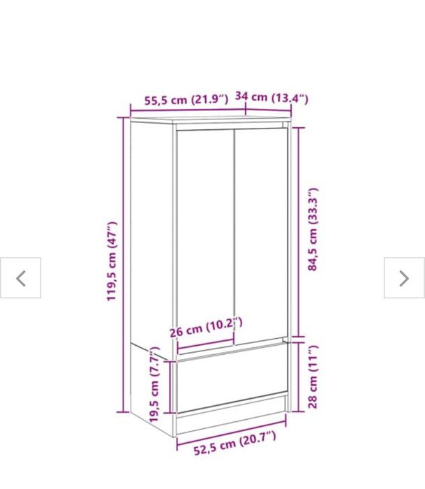 Okazja 2 szafki i nakastnik