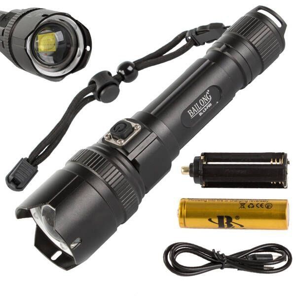 Latarka taktyczna bailong led xhp99