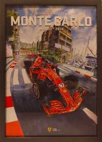 Emocje Monaco Grand Prix w Twoim Domu - Plakat A4 2018