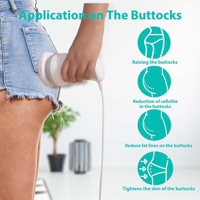 Pistolet Do Masażu Masażer Antycellulitowy Wyszczuplający Do Cellulitu