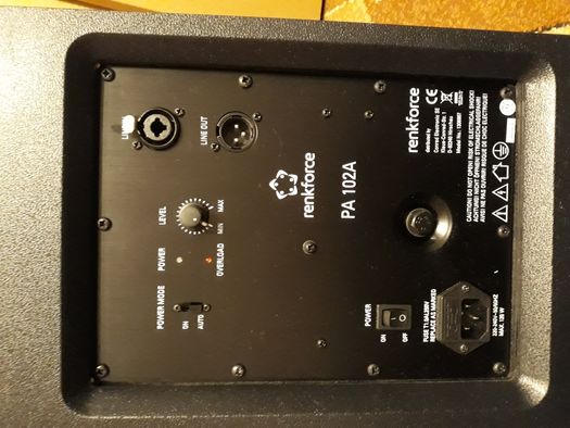 Aktywna kolumna renkforce PA102A