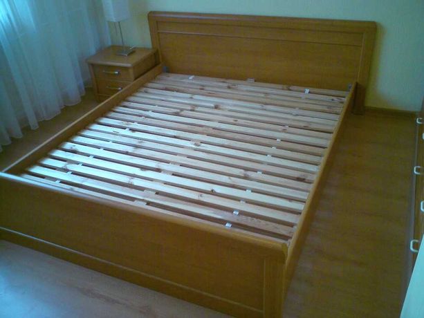 Łóżko drewniane dwuosobowe 160x200