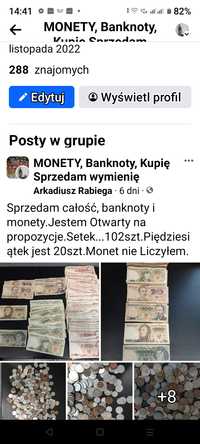 Banknoty i monety