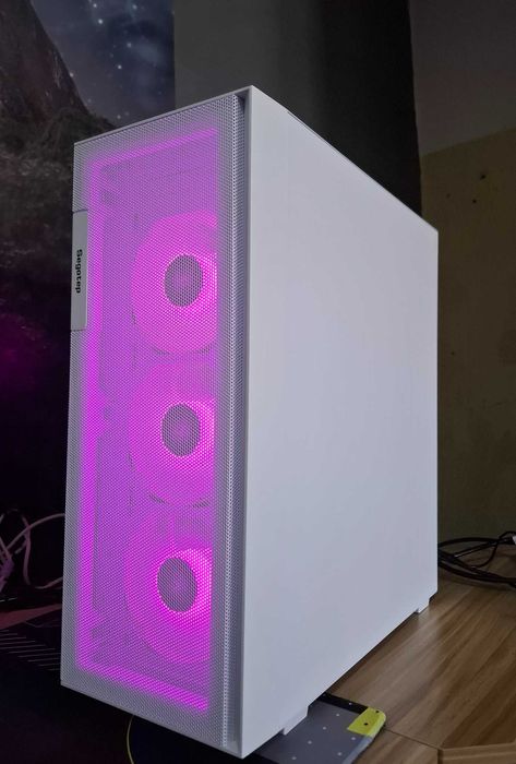 Ryzen 7 5700X | RX 9060XT | NOWY | ARGB | BIAŁY | Komputer do Gier