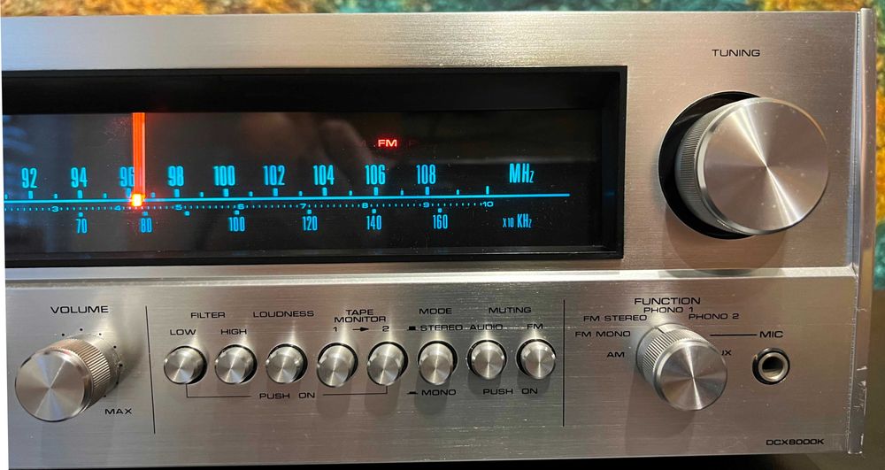 Sanyo DCX-8000K - kolekcjonerski/SERWIS/atrakcyjny/CIEPŁE BRZMIENIE