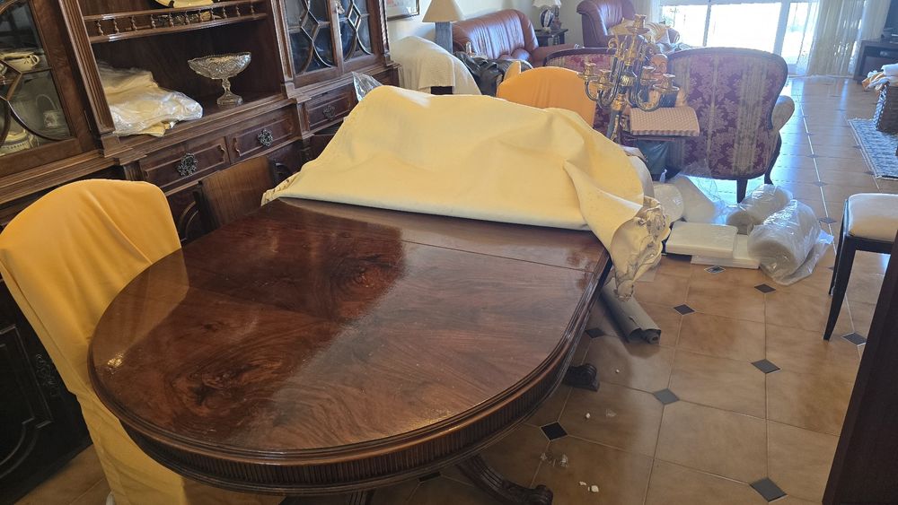 Vendo mesa madeira maciça vintage