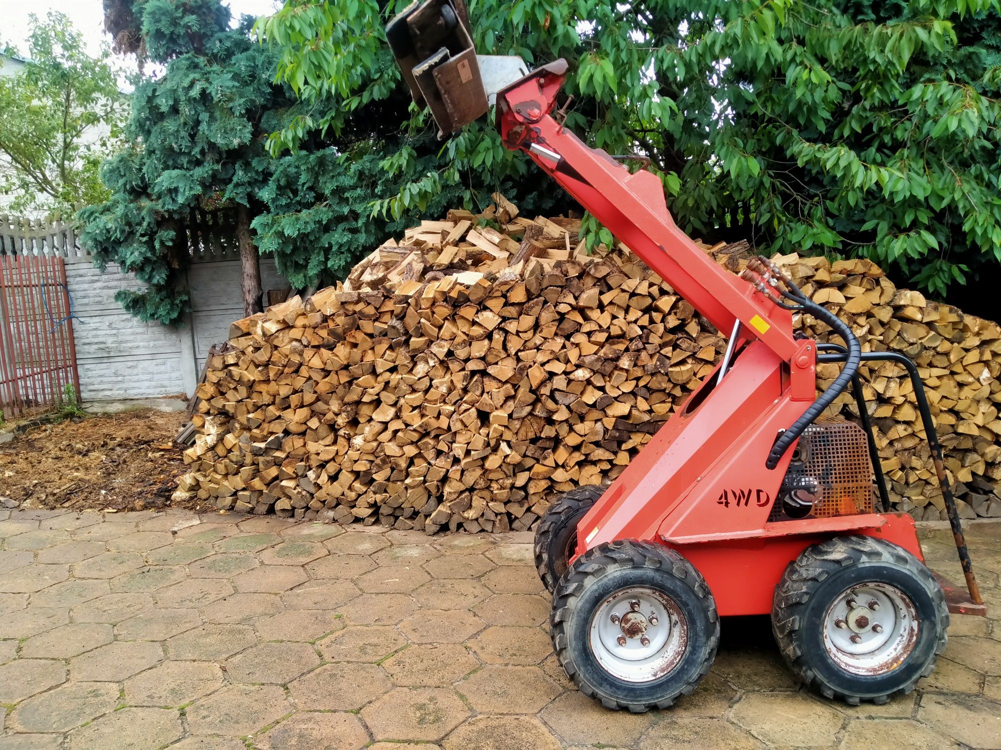 Mini ładowarka videman o&k...mini koparka 2018r