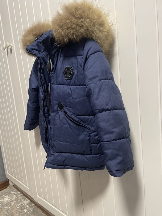 Продам комплект пуховик з шапочкою на хлопчика