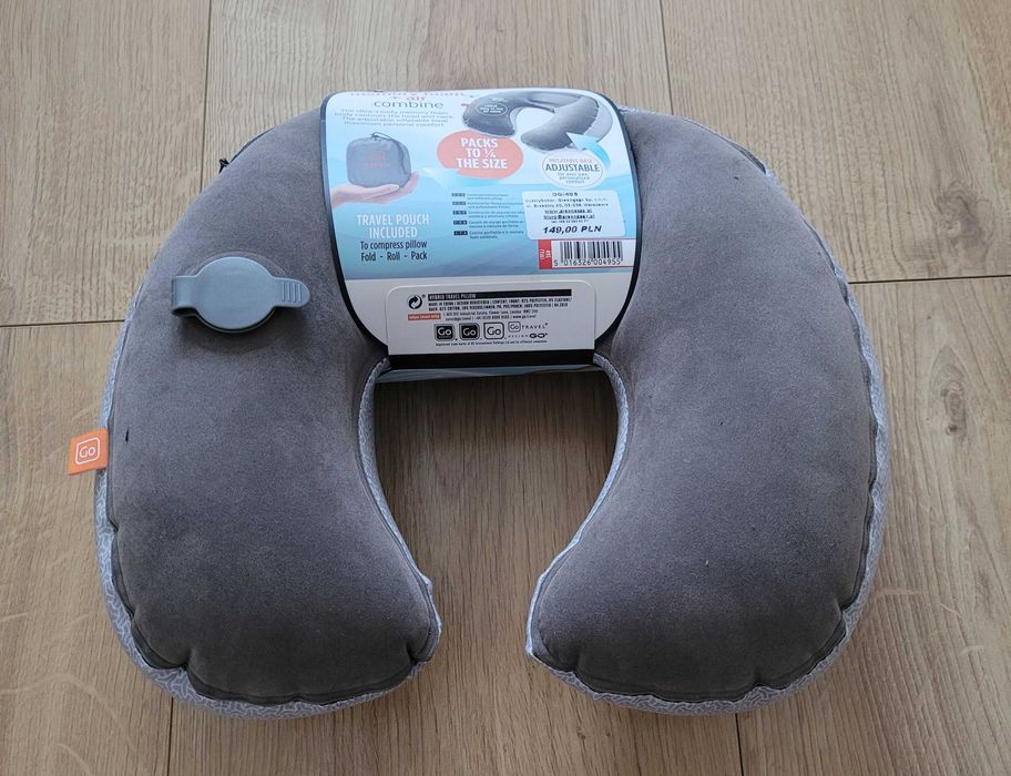 Hybrydowa poduszka/rogal podróżna Go Travel