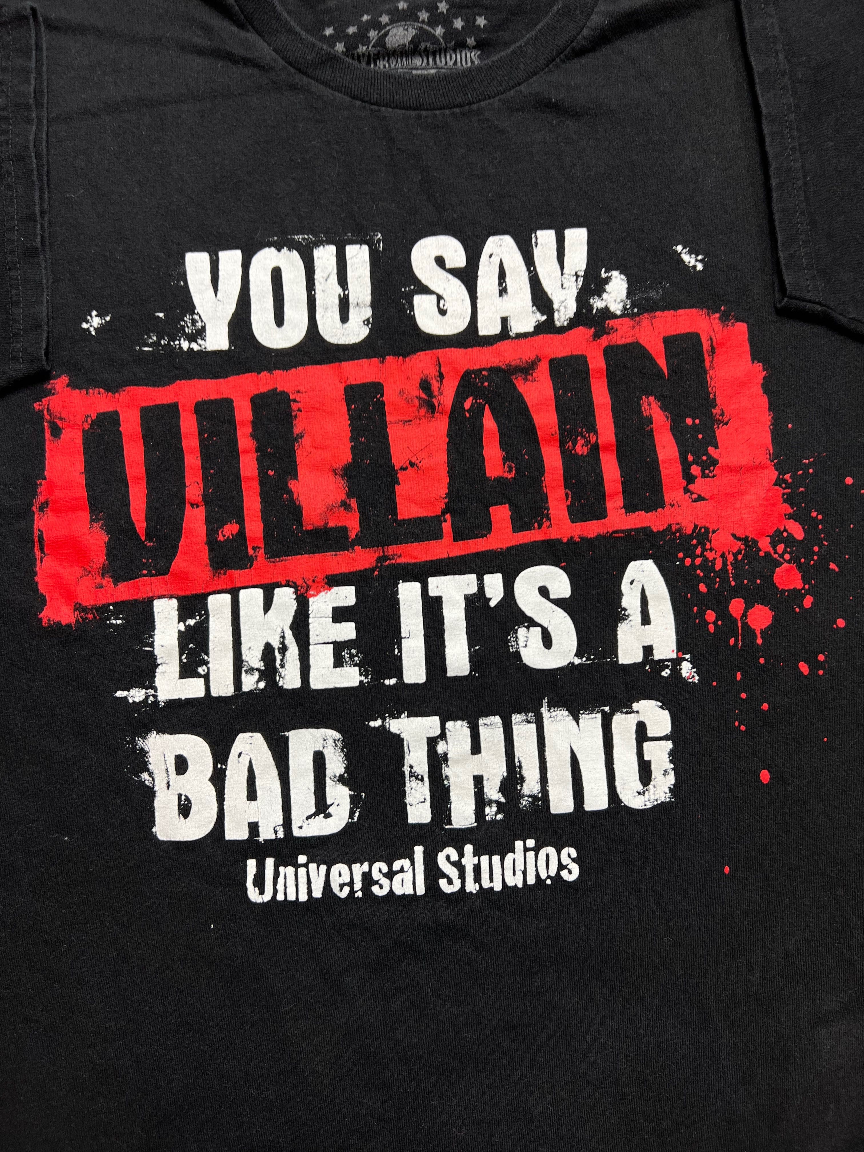Koszulka Universal Studios You say villain like itsa bad thing vintage