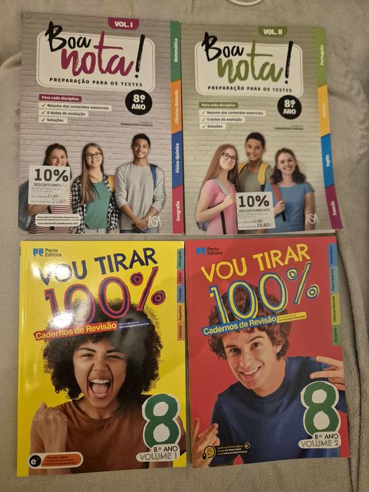 Livros de apoio escolar