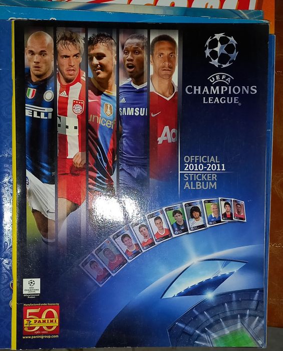 Panini, futebol lote de 8 cadernetas vazias,