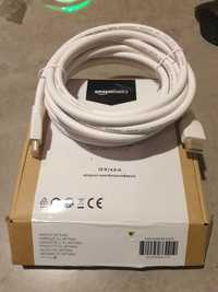 Kabel Amazon Basics High Speed ​​HDMI biały 4,6m