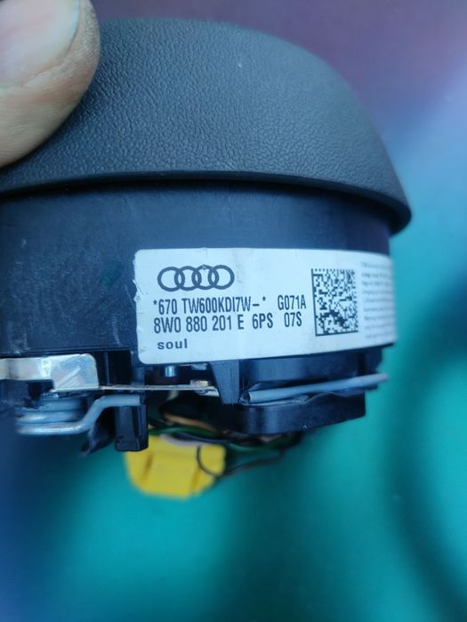 Audi A4 B7 B9 kierownica Sline S-line airbag 8W łopatki