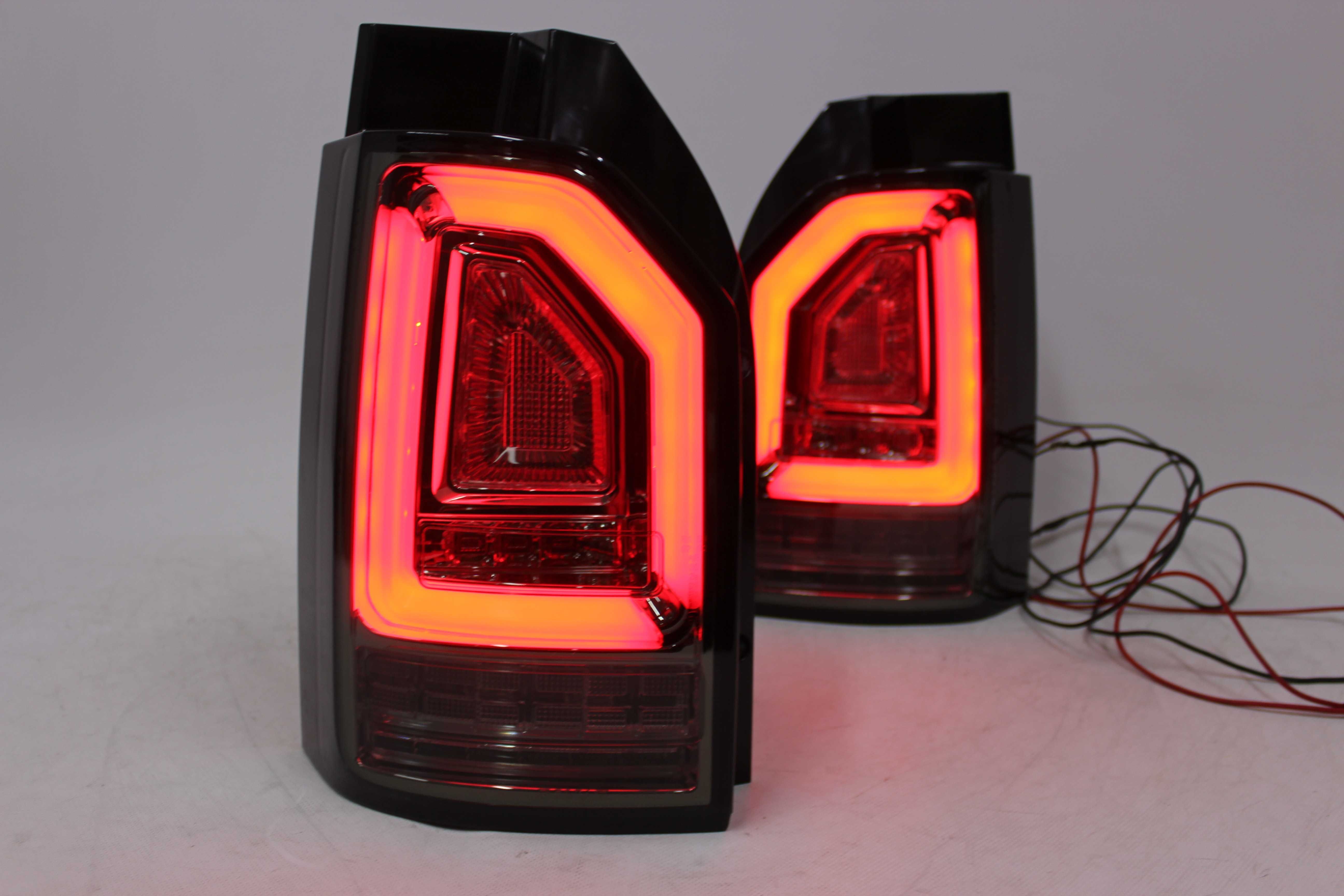 Lampy tylne tył VW T6 15-19 Transporter Klapa NEON LED BAR SMOKE IGŁA