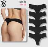 Безшовні трусики Victoria’s Secret