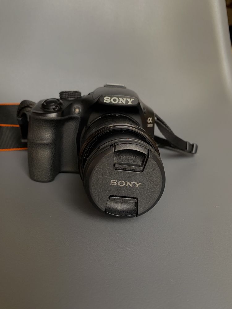 Sony alfa 3000- Estrutura + lente de zoom 18-55 mm