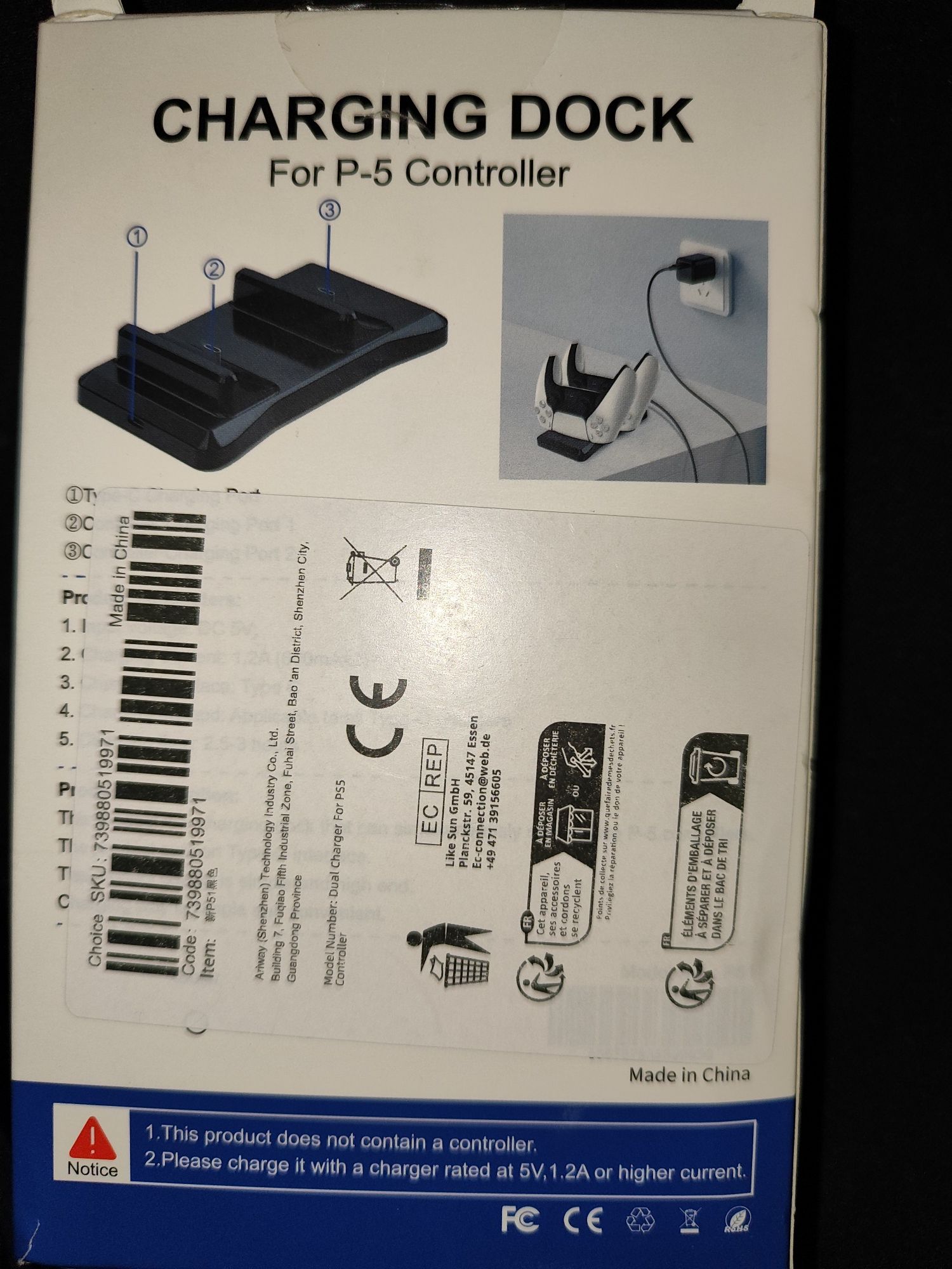 ps5 ładowarka padów PlayStation 5 charger