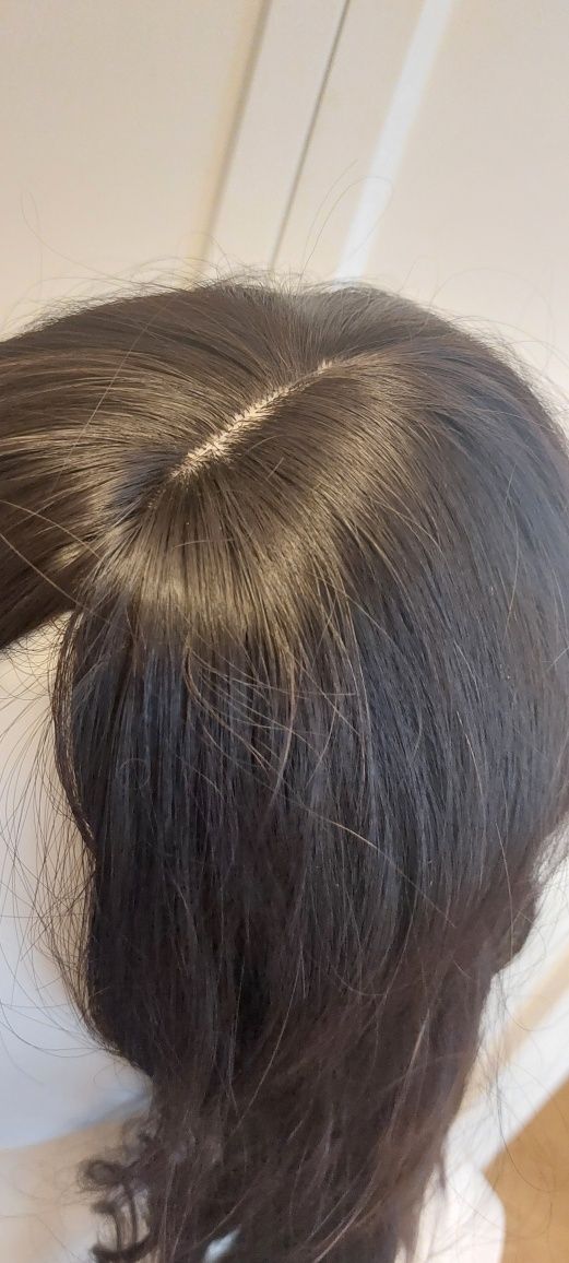 Peruka nowa jak naturalna brąz