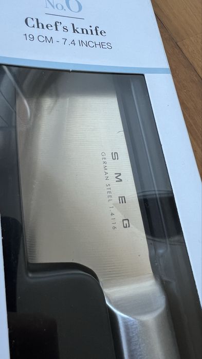 Faca smeg chef 19cm n6