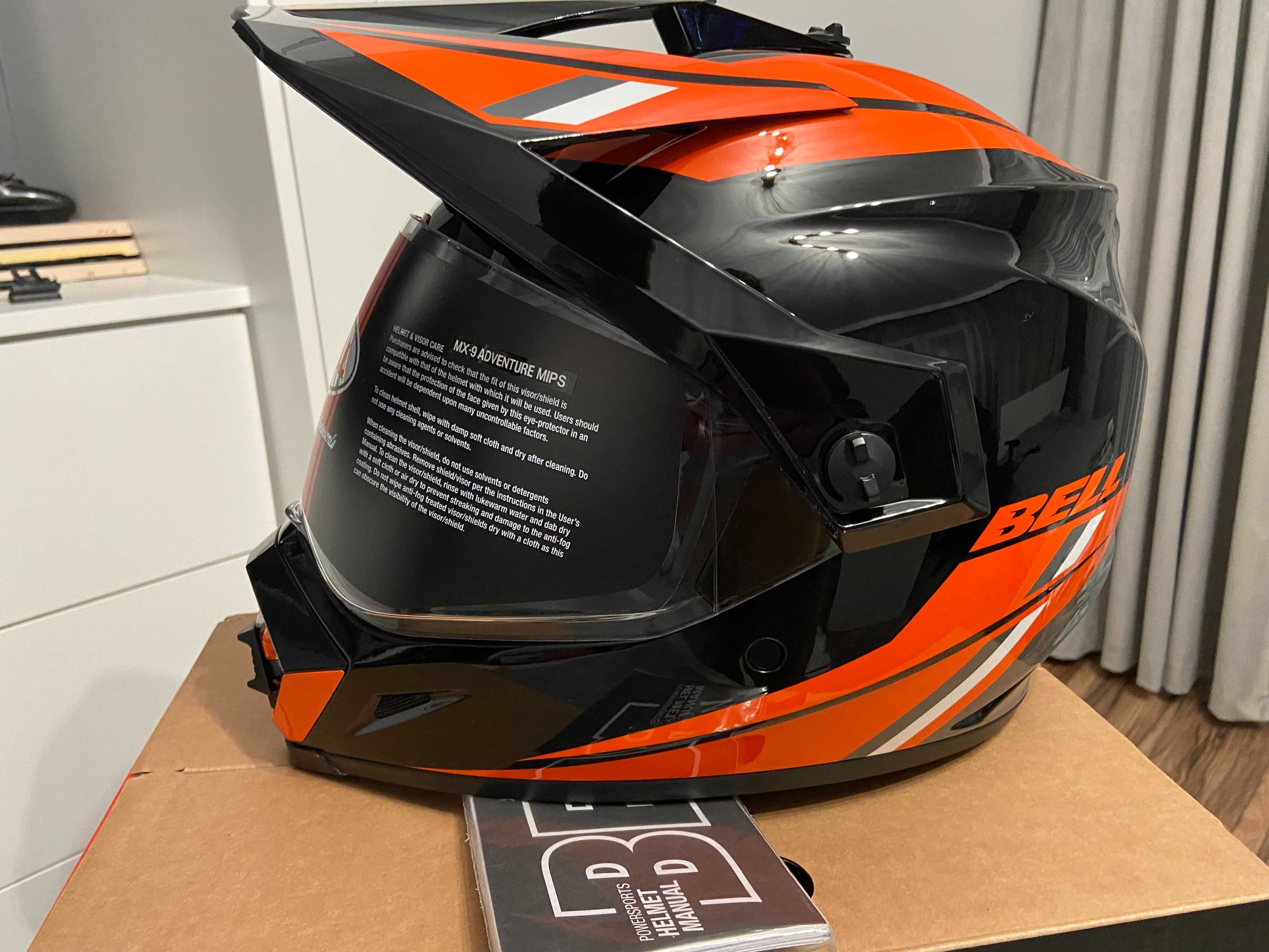 Kask BELL MX9 MIPS Alpine Gloss MIPS (cross,quad,enduro,mtb) GWARANCJA