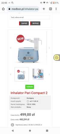 Inhalator PARI COMPACT 2
