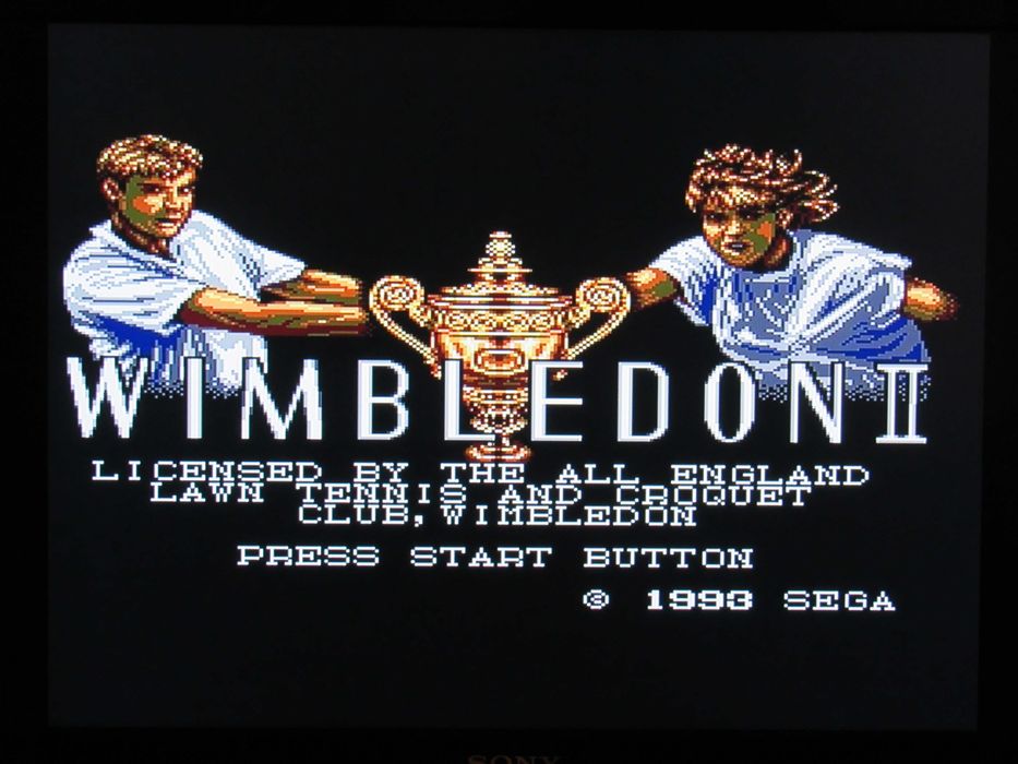 Jogo Sega Master System Wimbledon II