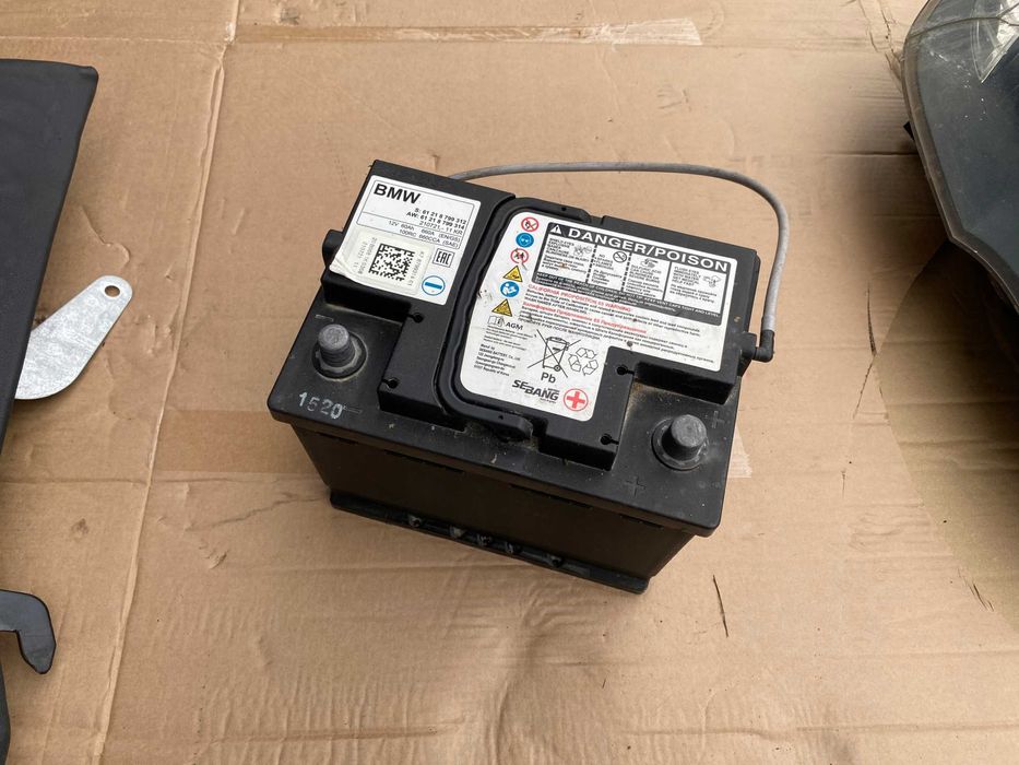 Oryginalny Akumulator Dodatkowy 20R BMW AGM 60AH 660A Sprawny