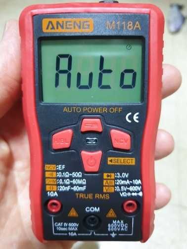 Автомультимет с функцией M118A, 6000 отсчетов, True RMS
