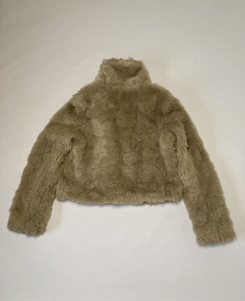 Sztuczne Futro Faux Fur Vintage Jacket