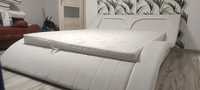 Łóżko z materacem 160x200 podswietlane