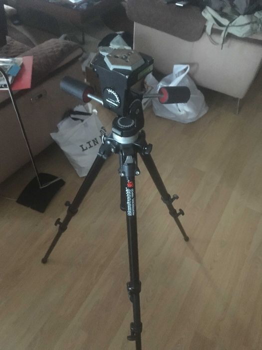 Tripé Manfrotto 190 ART profissional