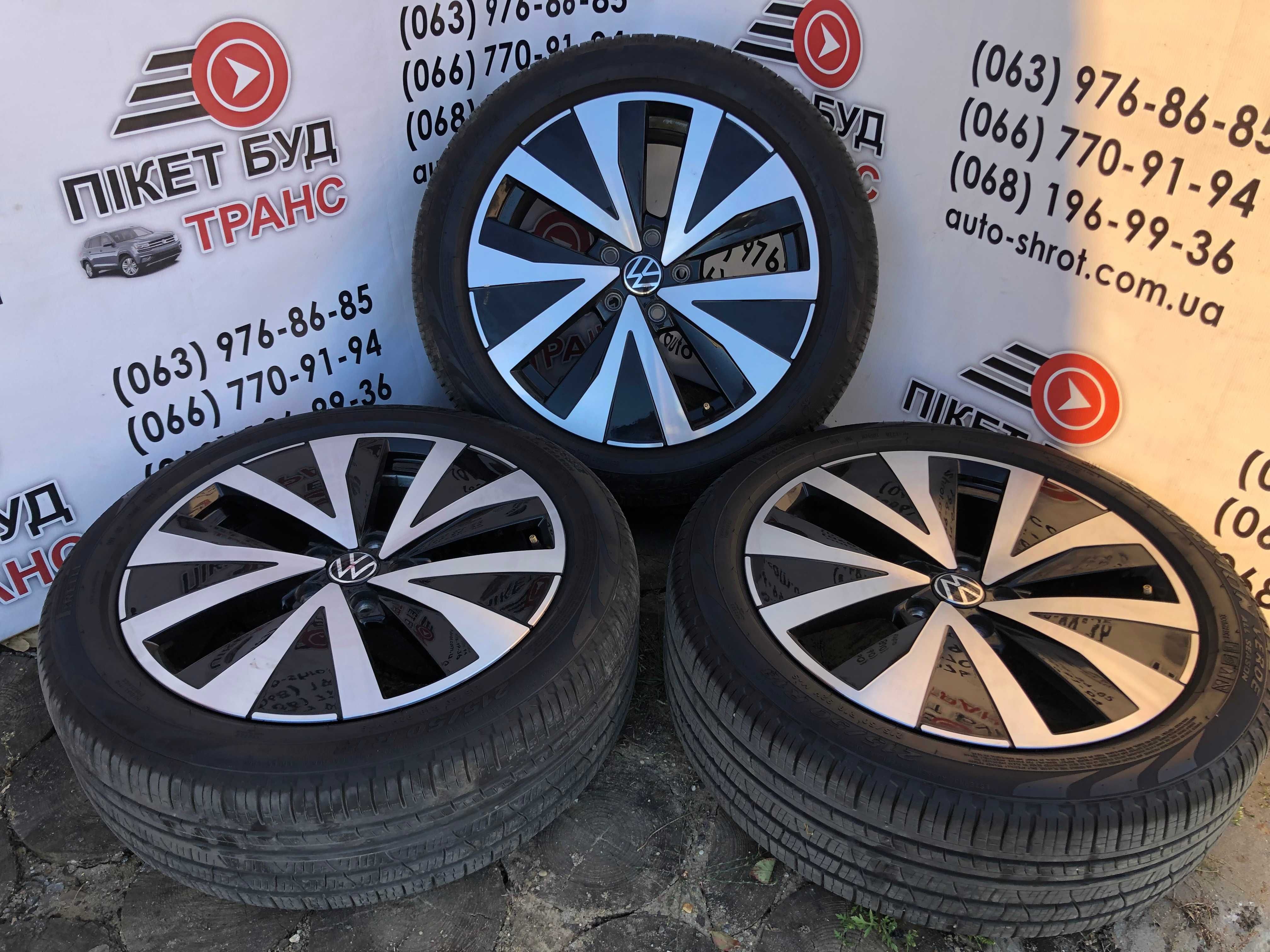 Диски литые (215/50 R18 5x112 ET45) VW Taos T-Roc Seat Leon Tarraco