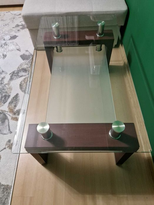 Stolik szklany używany