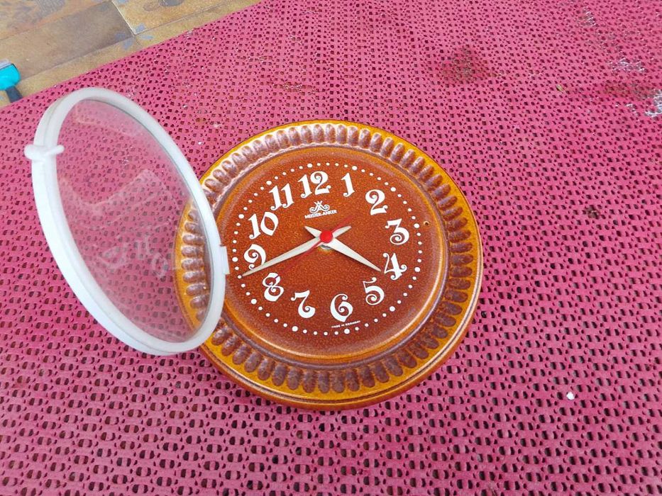 Stary zabytkowy niemiecki zegar MEISTER ANKER